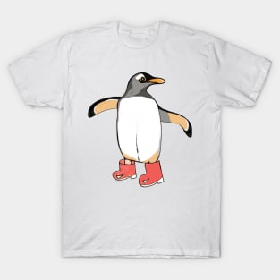 Penguin in wellies T-Shirt